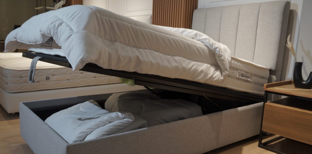 سرير بوحدة تخزين