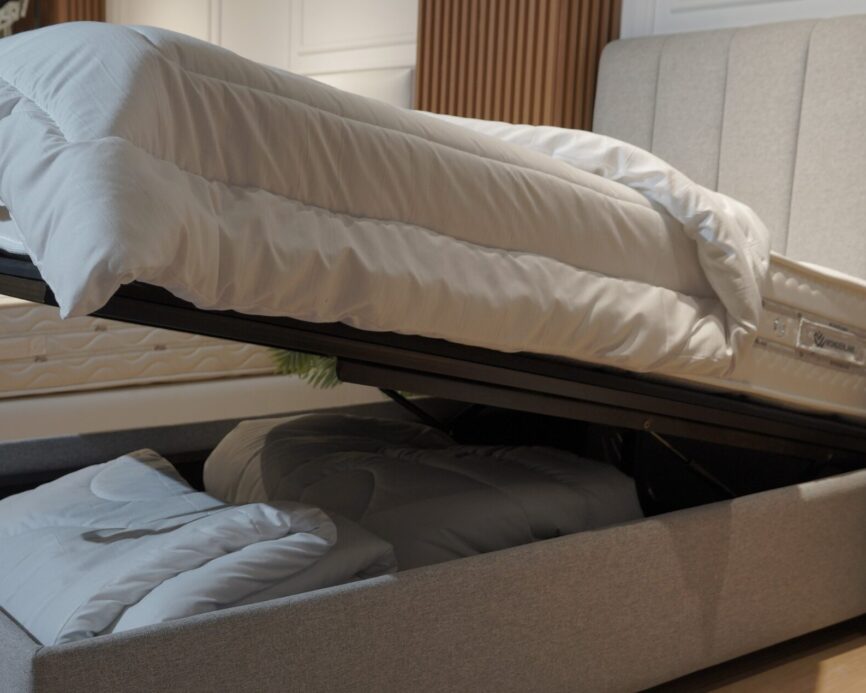 سرير بوحدة تخزين