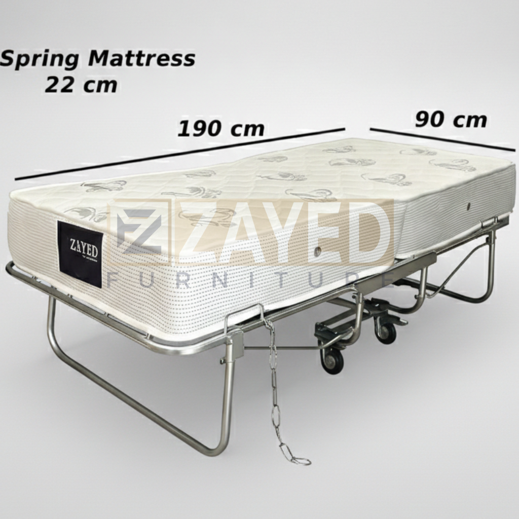 ⁦سرير إضافي كونتنتال مع مرتبه سوست 22 سم⁩ - الصورة ⁦6⁩